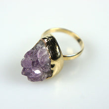 Load image into Gallery viewer, Agata Amethyst Ring
