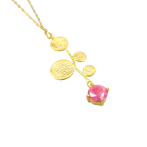 Cadix Pink Blossom  Necklace