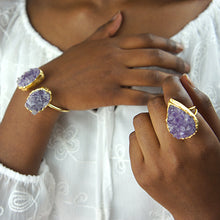 Load image into Gallery viewer, Agata Large Cocktail Ring

