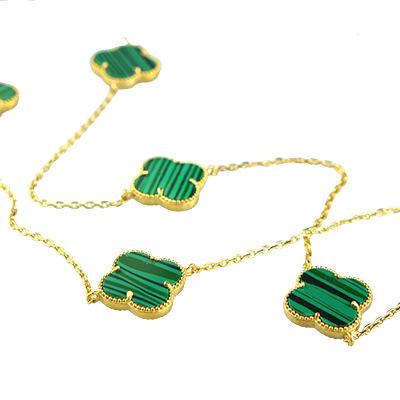 Viana Malachite Necklace