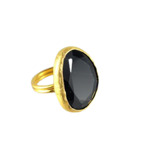 Load image into Gallery viewer, Seville Black Cocktail Ring
