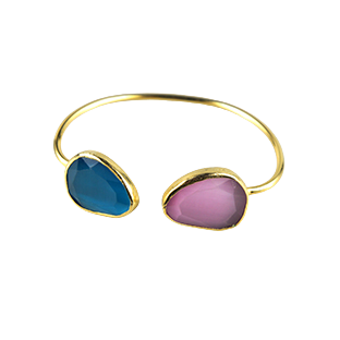 Pink and Blue Seville Bracelet