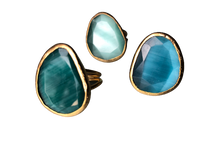 Load image into Gallery viewer, Seville Blue  Cocktail Ring
