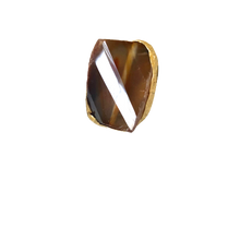 Load image into Gallery viewer, Amber Cat&#39;s Eye Cocktail Ring XL
