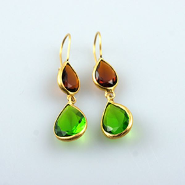 Crystal Teardrop Earrings