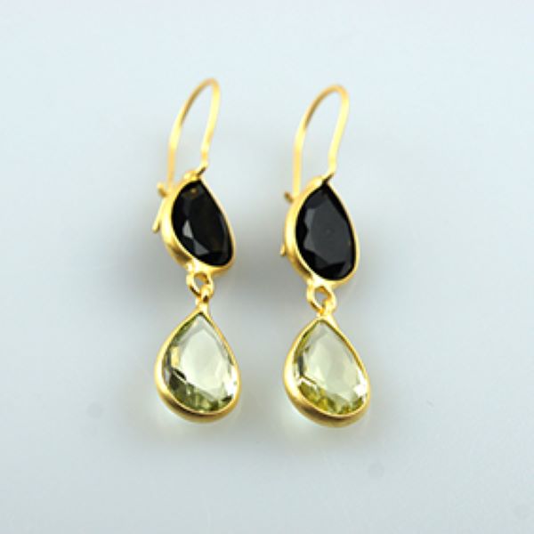 Crystal Teardrop Earrings