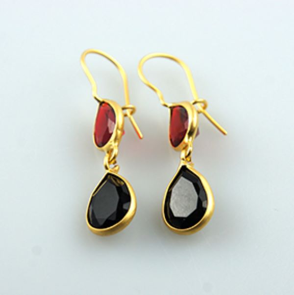 Crystal Teardrop Earrings
