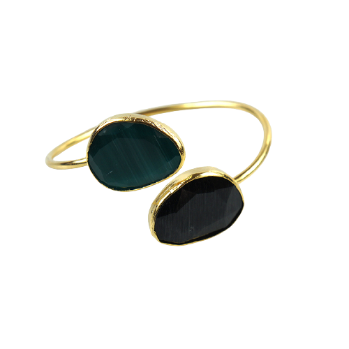 Emerald & Black Seville Bracelet
