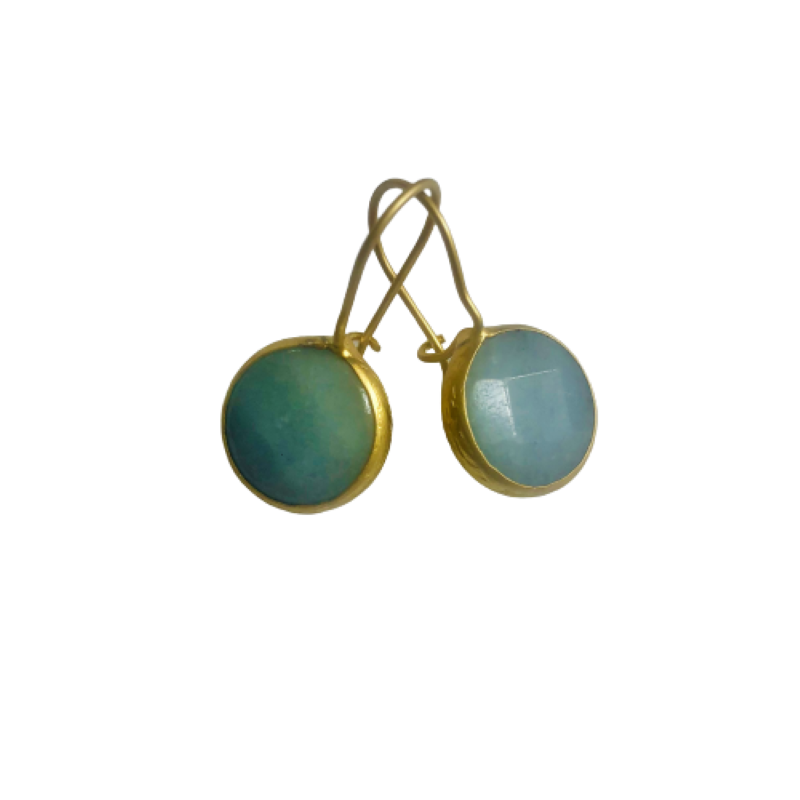 Grey Jasper Earrings