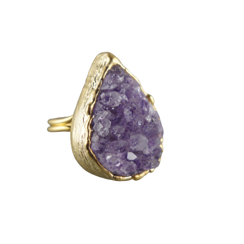 Agata Large Cocktail Ring