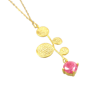 Load image into Gallery viewer, Cadix Pink Blossom  Necklace
