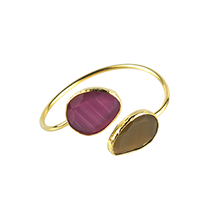 Load image into Gallery viewer, Amber &amp; Pink Seville  Bracelet
