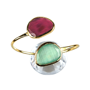 Pink & Sage Seville  Bracelet