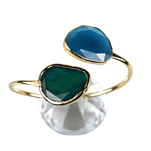 Emerald & Blue Seville Bracelet
